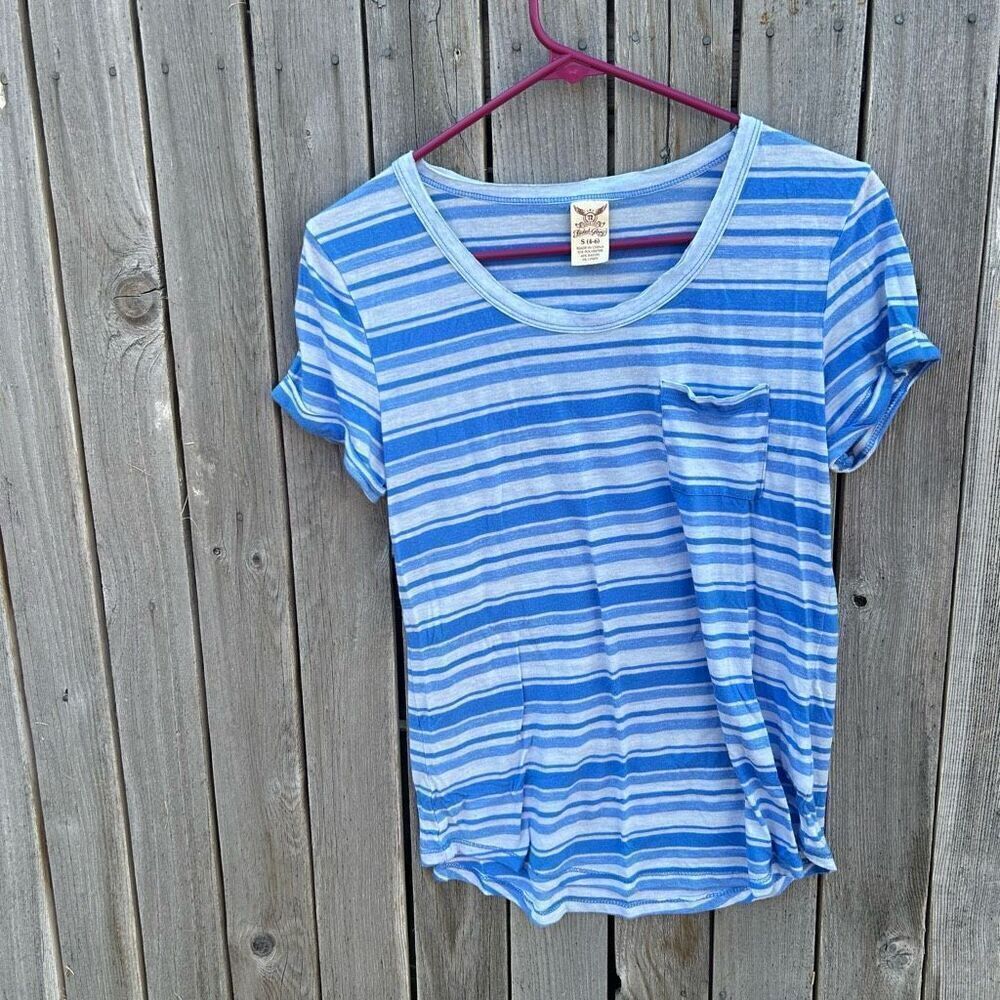 Faded Glory tshirt short sleeve v-neck size small